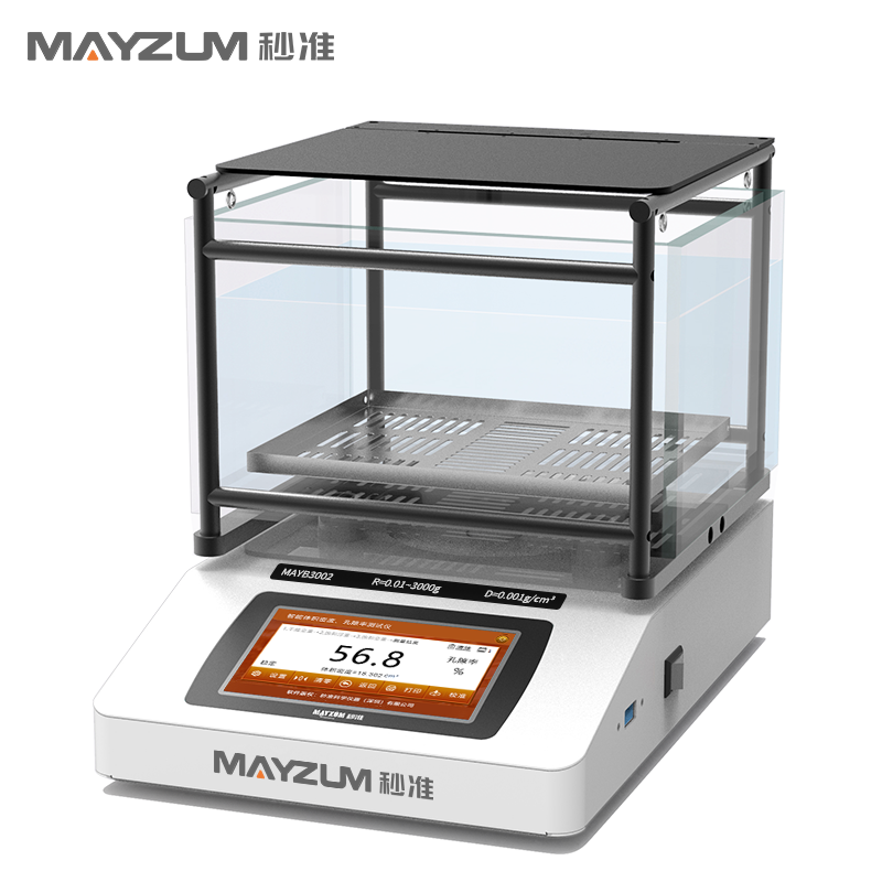MAYB1202C大量程陶瓷密度計 孔隙率 吸水率測試儀